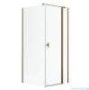 Radaway Nes Kdj II Brushed Copper kabina 100x80cm prawa szczotkowana miedź 10032100-93-01R/10039080-01-01